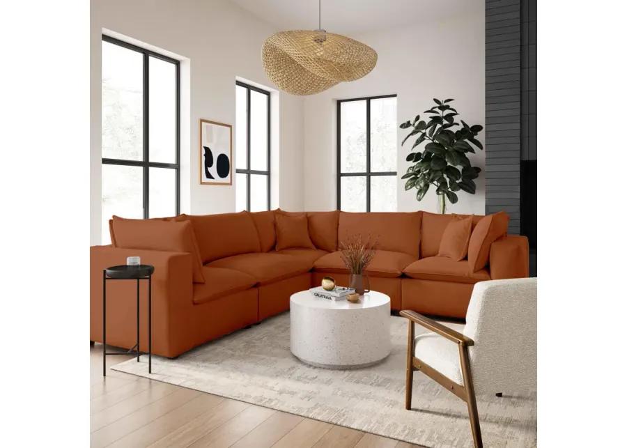 Cali Rust Modular L-Sectional