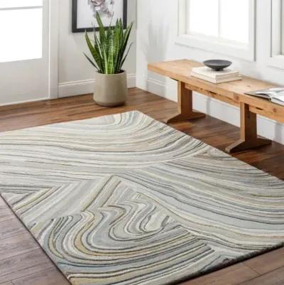 Dreamscape DSP-2309 2' x 3' Hand Made Rug