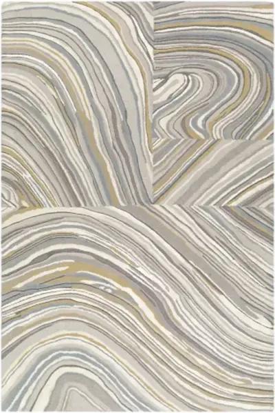 Dreamscape DSP-2309 2' x 3' Hand Made Rug