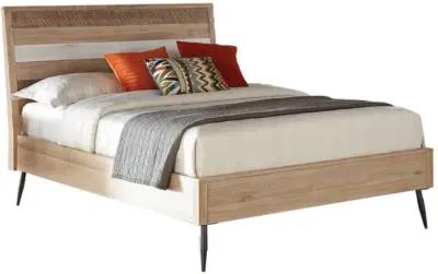 Marlow California King Platform Bed Rough Sawn Multi