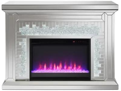 Gilmore Rectangular Freestanding Fireplace Mirror