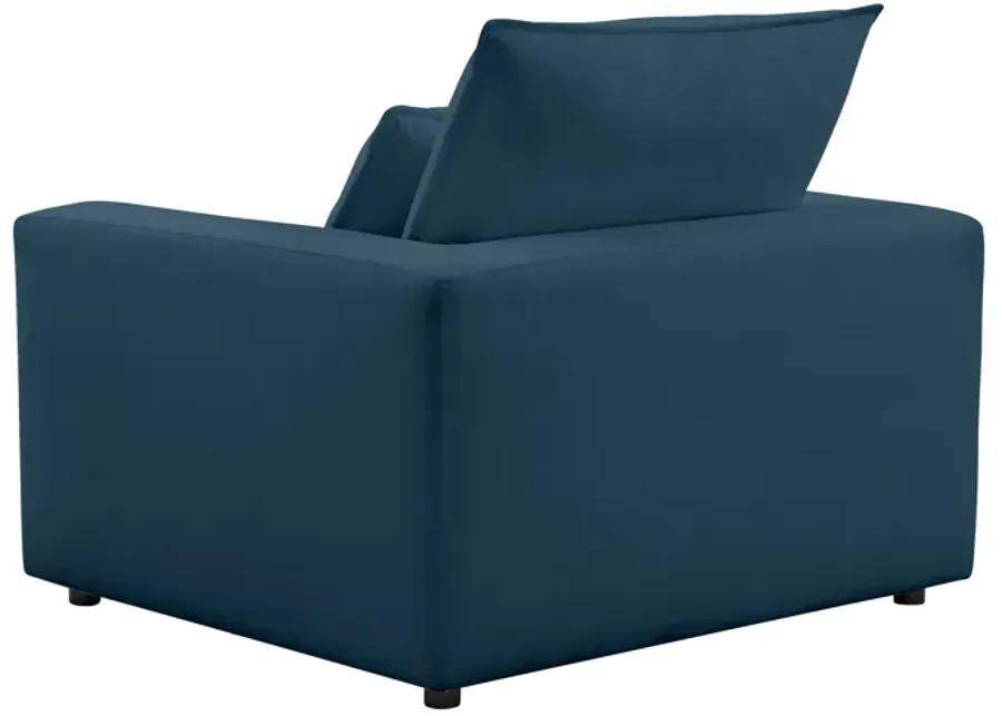 Cali Navy Arm Chair