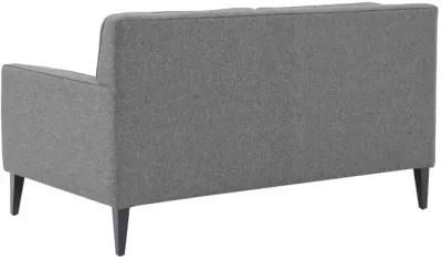 Luna Gray Loveseat