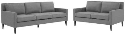 Luna Gray Loveseat