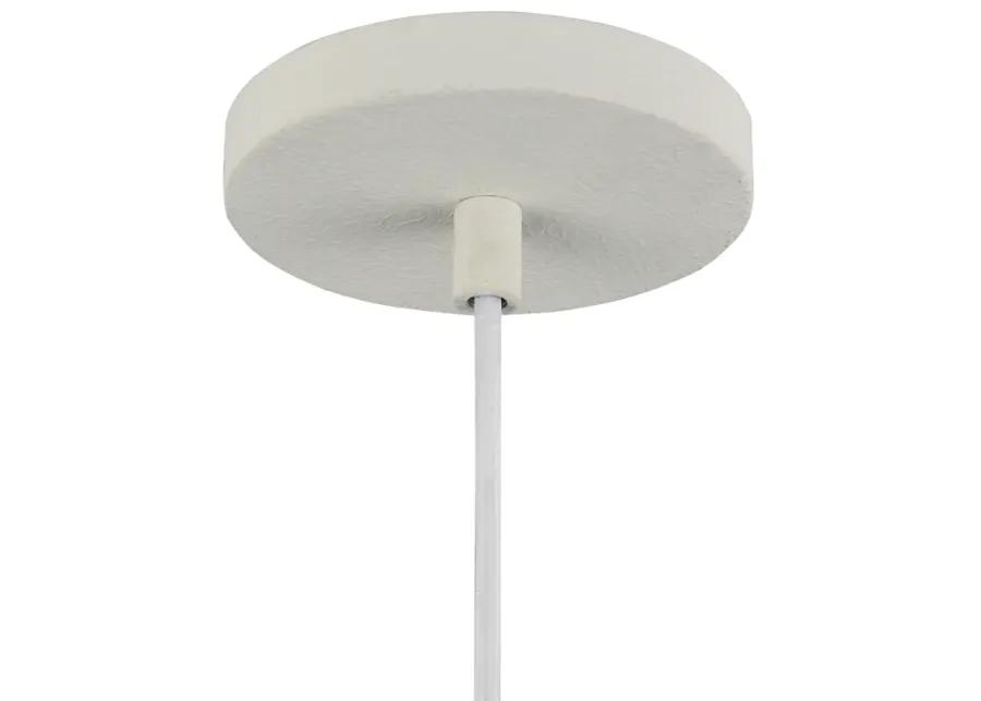 Sophie 12'' Wide 1-Light Pendant - White Coral