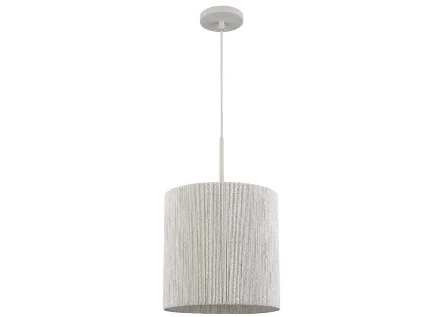 Sophie 12'' Wide 1-Light Pendant - White Coral