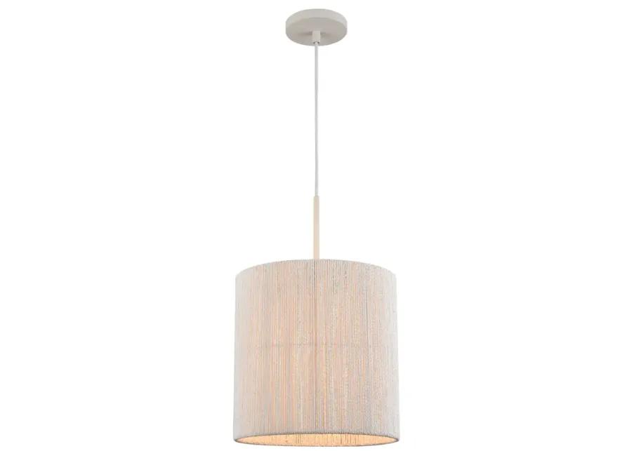 Sophie 12'' Wide 1-Light Pendant - White Coral