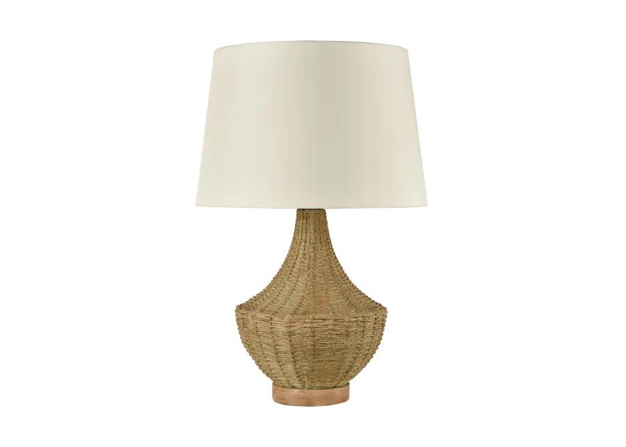 Rafiq 22" High 1-Light Outdoor Table Lamp - Natural