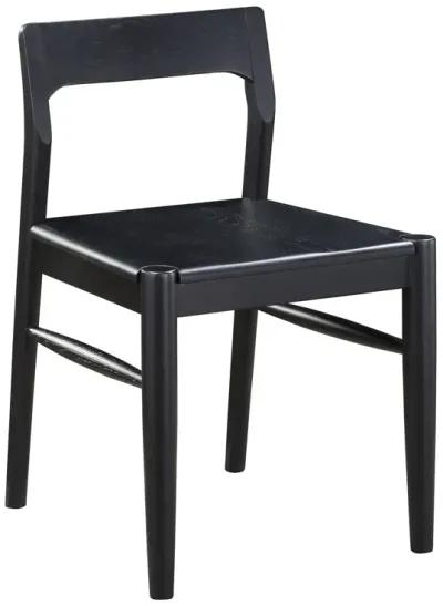 OWING DINING CHAIR BLACK-SET OF TWO