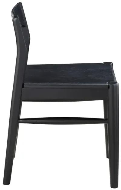 OWING DINING CHAIR BLACK-SET OF TWO