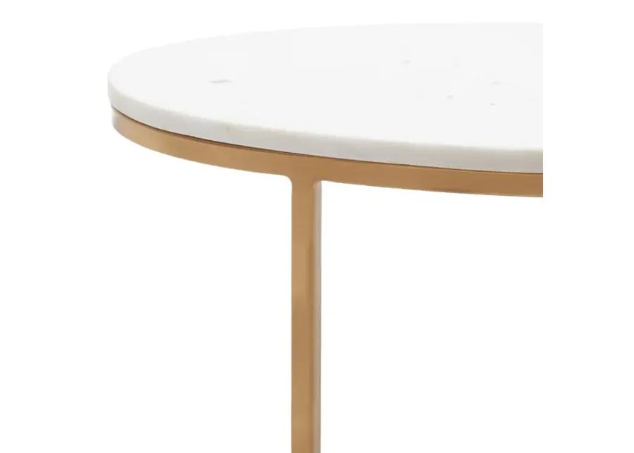 TAGE MARBLE SIDE TABLE