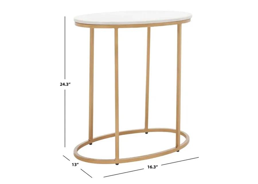 TAGE MARBLE SIDE TABLE