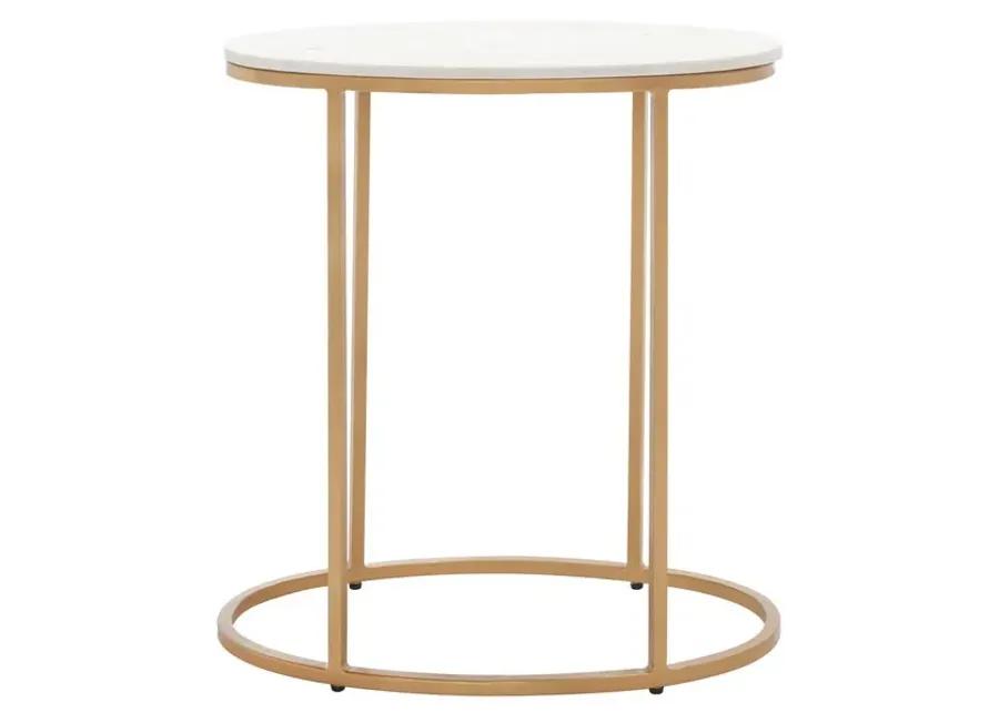 TAGE MARBLE SIDE TABLE