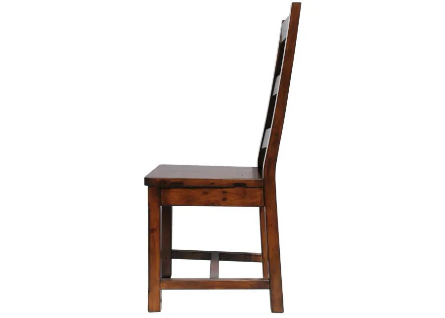 Irish Coast Ladder Back Chairs - African Dusk (Set of 2 Chairs)