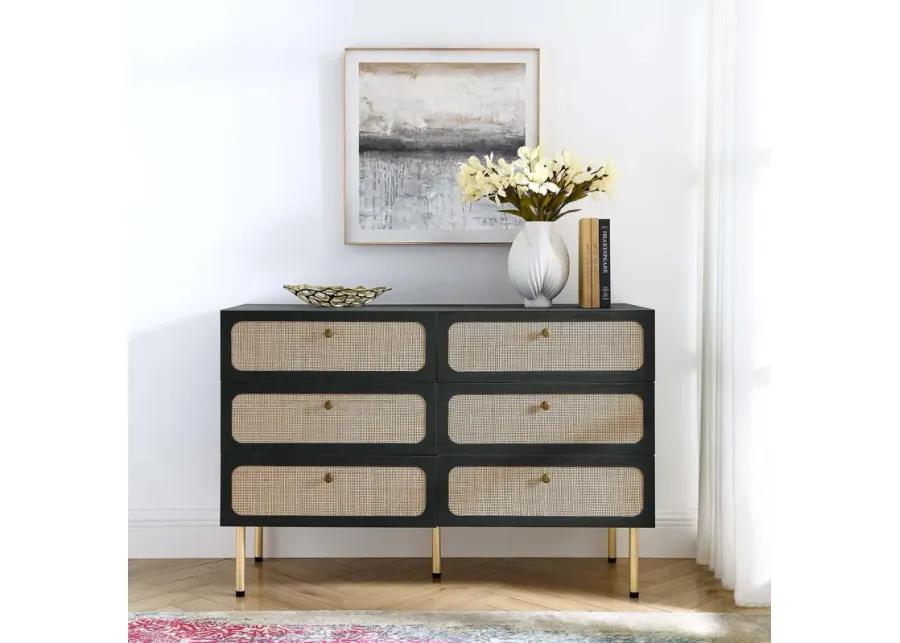 Chaucer 6-Drawer Compact Dresser