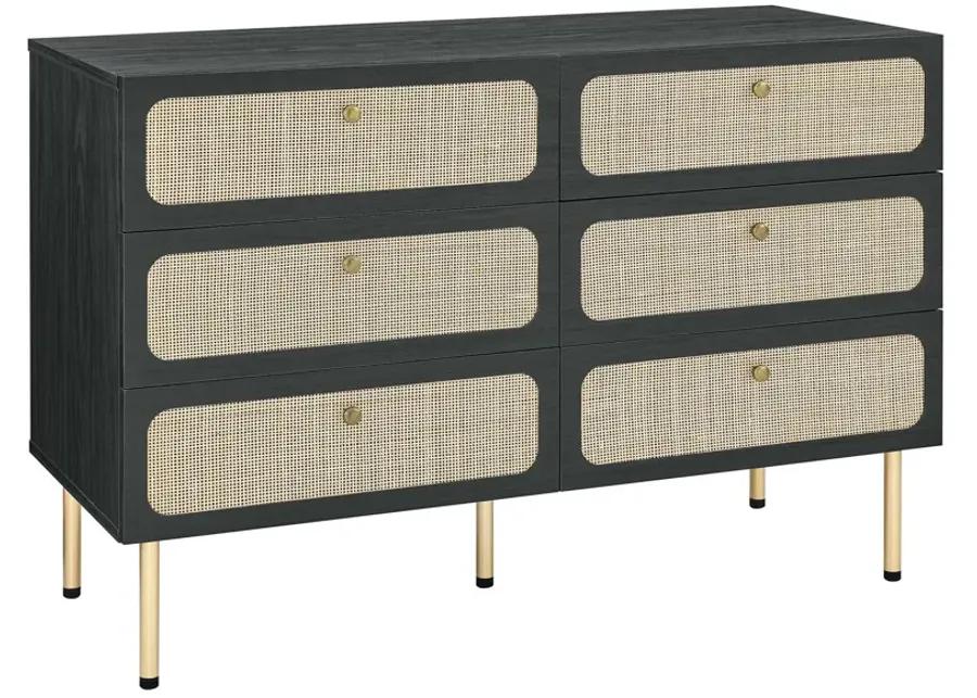 Chaucer 6-Drawer Compact Dresser