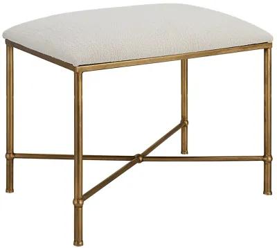 Avenham Small Gold Framed Bench