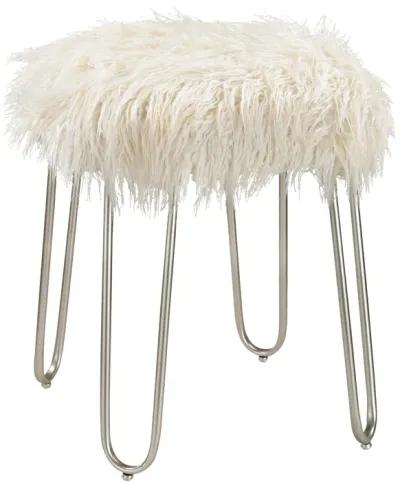 Betty Vanity Stool - White