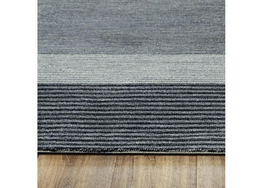 Taylor Charcoal  Wool 5' x 7'6" Rectangle Rug