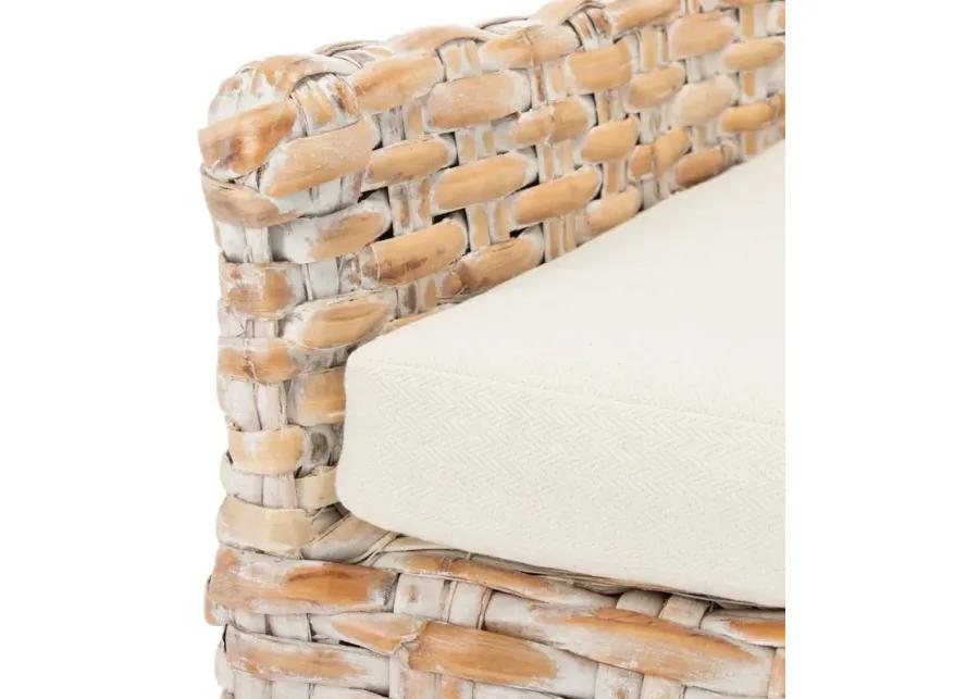 CRISTEN RATTAN ACCENT CHAIR W/ CUSHION