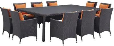 Convene 11 Piece Outdoor Patio Dining Set