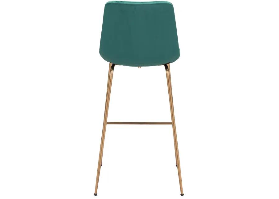 Tony Barstool Green & Gold