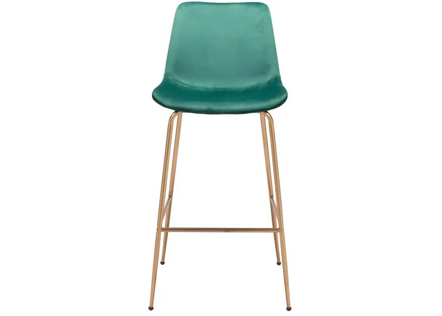 Tony Barstool Green & Gold