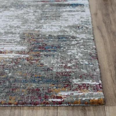 Signature Gray  Recycled Polyester 10' x 13' Rectangle Rug