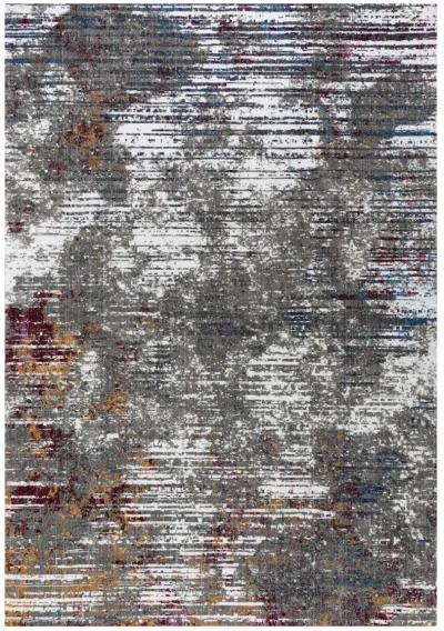 Signature Gray  Recycled Polyester 10' x 13' Rectangle Rug