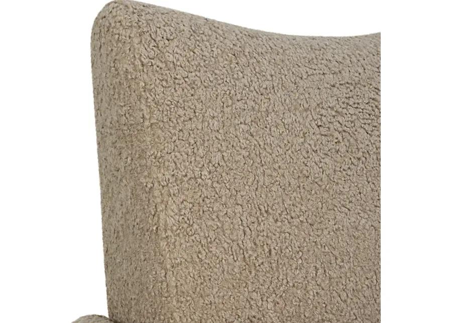 Teddy Latte Accent Chair