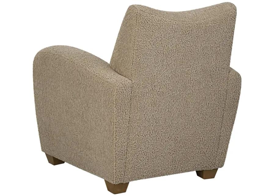 Teddy Latte Accent Chair