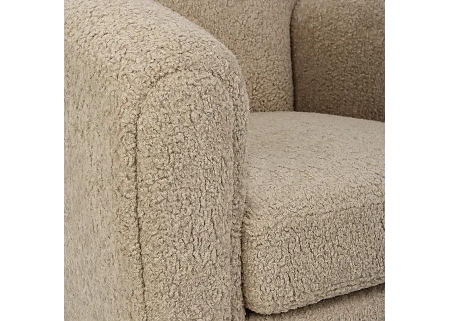 Teddy Latte Accent Chair