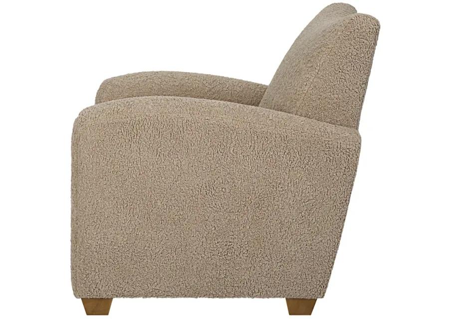 Teddy Latte Accent Chair