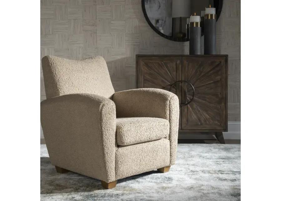 Teddy Latte Accent Chair