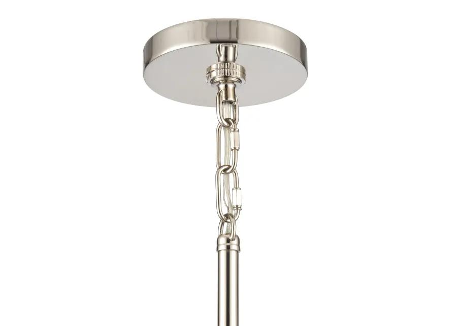 Abaca 5.25'' Wide 1-Light Mini Pendant - Polished Nickel