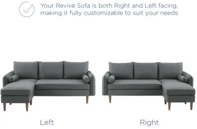 Revive Upholstered Right or Left Sectional Sofa