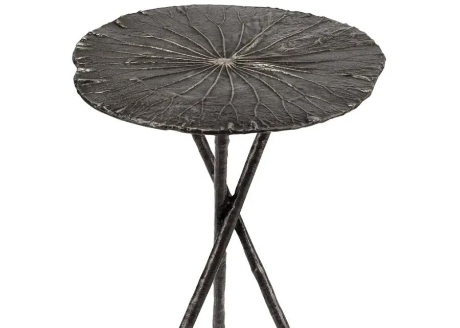 Lotus Table Small (Set of 2) Dark Nickel