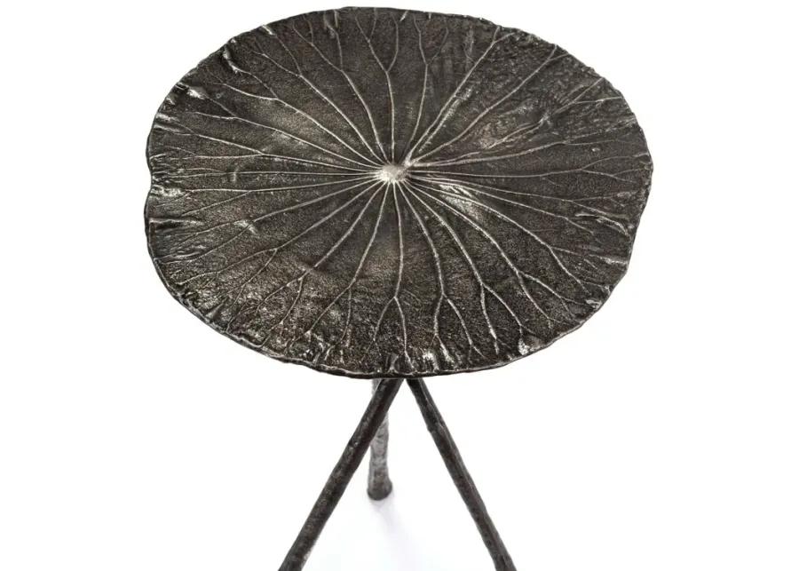 Lotus Table Small (Set of 2) Dark Nickel