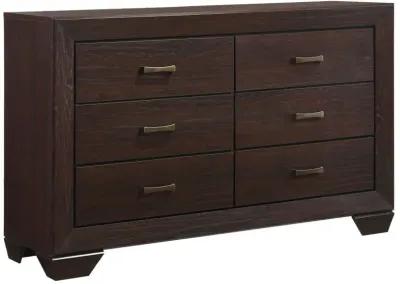 Kauffman Bedroom Set with High Straight Headboard