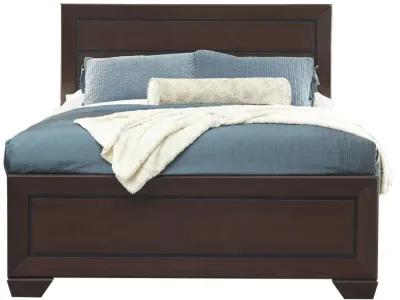 Kauffman Bedroom Set with High Straight Headboard