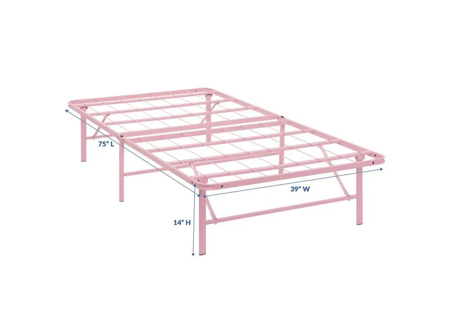 Horizon Twin Stainless Steel Bed Frame