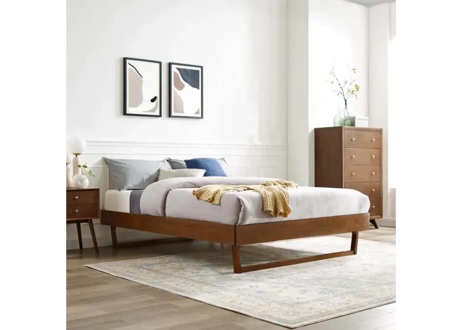 Billie Twin Wood Platform Bed Frame