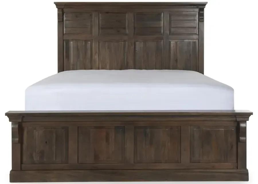 Adelaide Wood Eastern King Bed Cocoa Brown