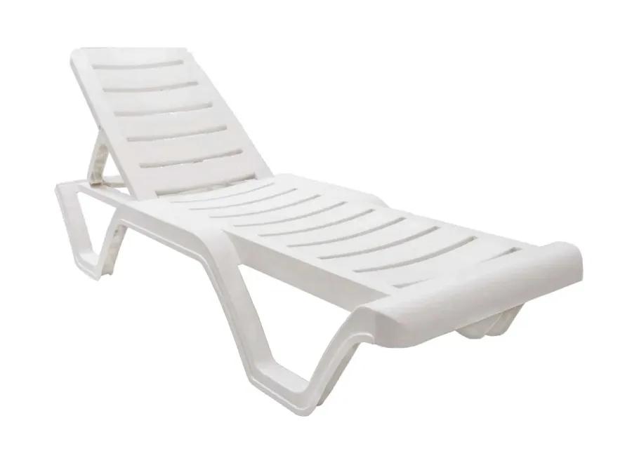 Lara 3-Piece Chaise Set-White