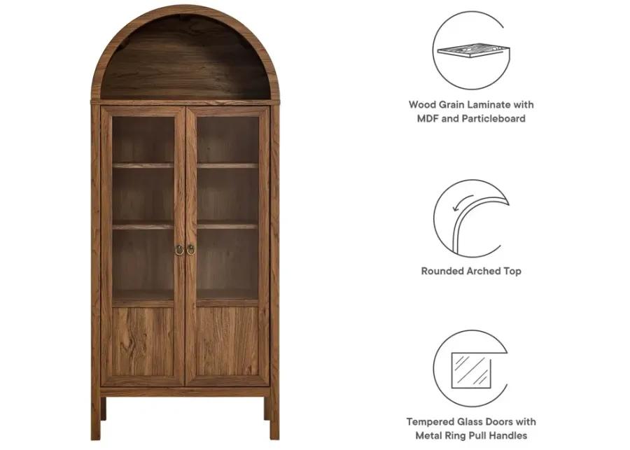 Tessa Tall Storage Display Cabinet