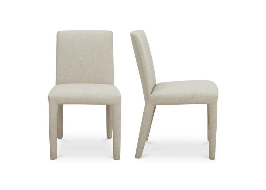 Monte Dining Chair Beige - Set Of Two