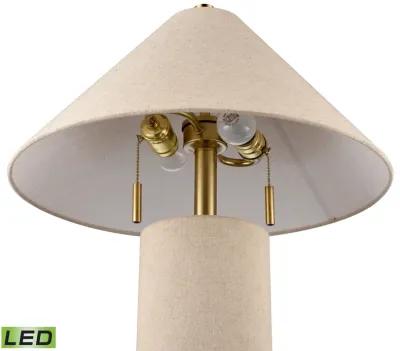 Blythe 26'' High 2-Light Table Lamp - Linen - Includes LED Bulbs