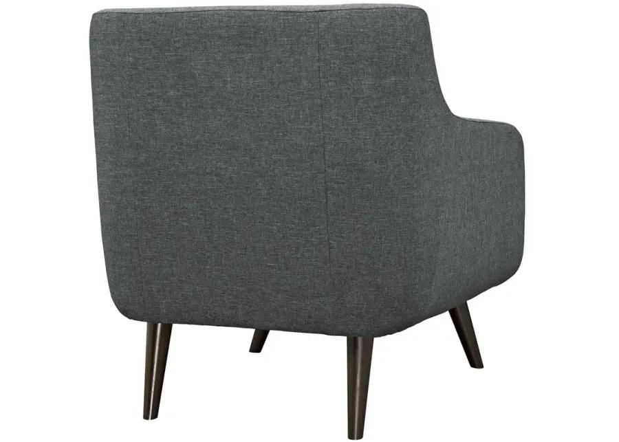 Verve Upholstered Fabric Armchair