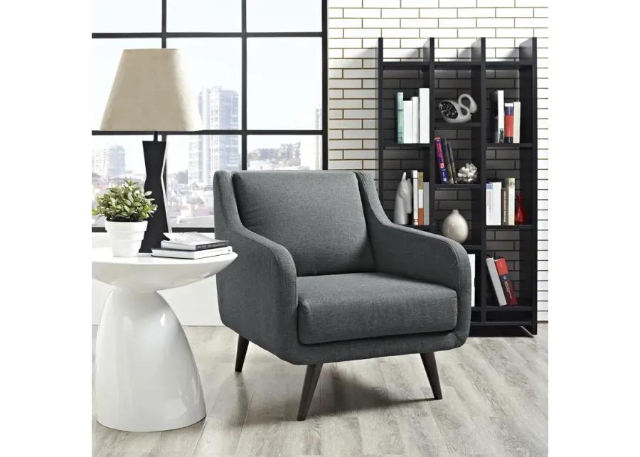 Verve Upholstered Fabric Armchair