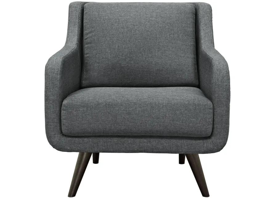 Verve Upholstered Fabric Armchair